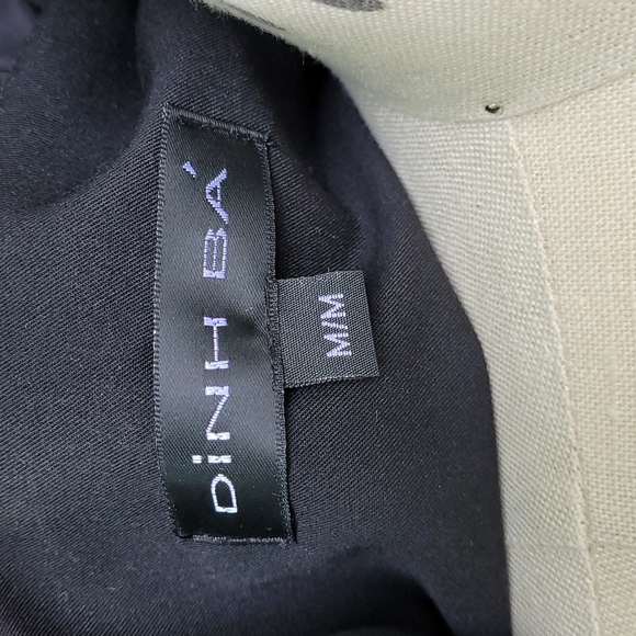 Dinh Bà - Burgundy Jacquard Knit Overcoat - M - Picture 4 of 4